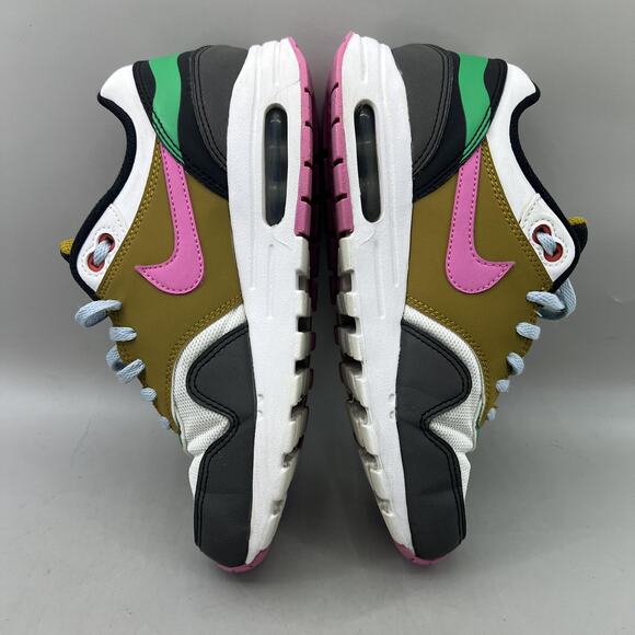 Kids 6 / Women's 7.5 - Nike Air Max 1 SE GS Dance Multicolor Shoes Low Sneakers - Picture 6 of 8